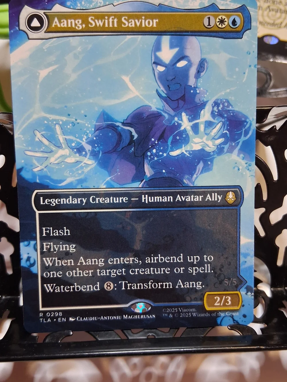 Avatar Aang Trio Bundle 3 Cards NM ~ Aang: 3 Variations ~ Magic The Gathering